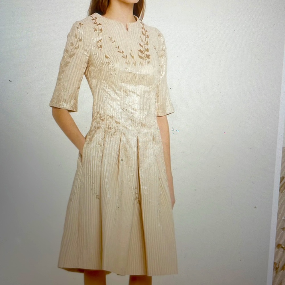 Teri Jon by Rickie Freeman a line dress sz 8
